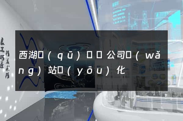 西湖區(qū)設計公司網(wǎng)站優(yōu)化