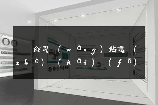 豐縣公司網(wǎng)站建設(shè)開(kāi)發(fā)