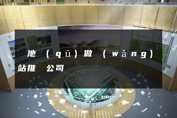 貴池區(qū)做網(wǎng)站推廣公司
