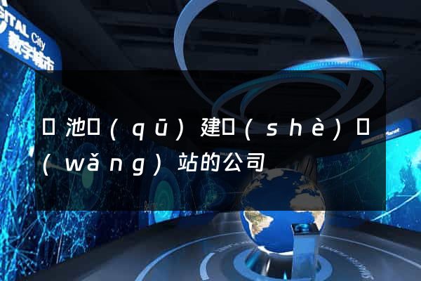 貴池區(qū)建設(shè)網(wǎng)站的公司