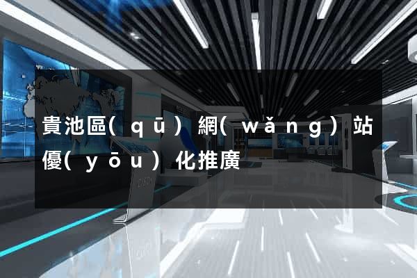 貴池區(qū)網(wǎng)站優(yōu)化推廣