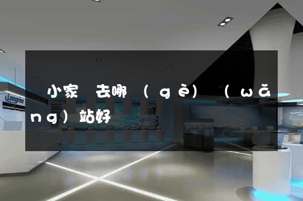 買小家電去哪個(gè)網(wǎng)站好