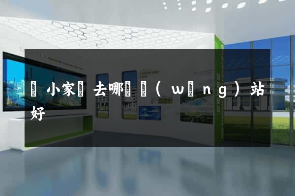 買小家電去哪個網(wǎng)站好