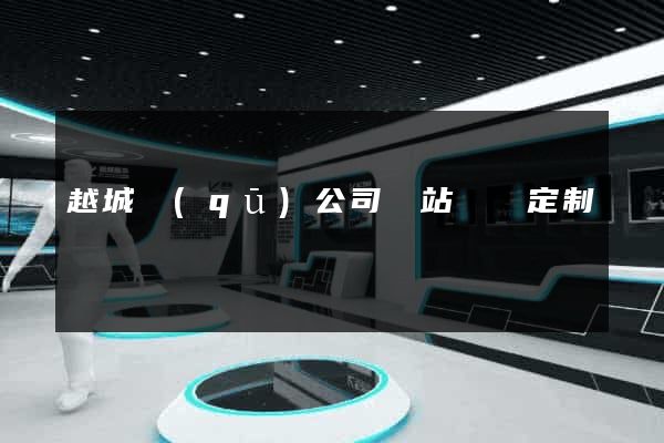 越城區(qū)公司網站設計定制