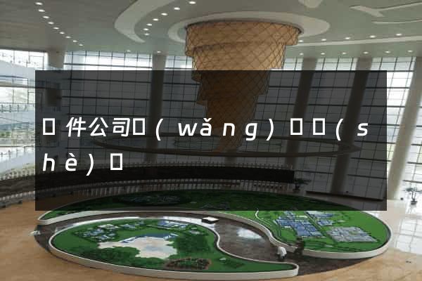 軟件公司網(wǎng)頁設(shè)計