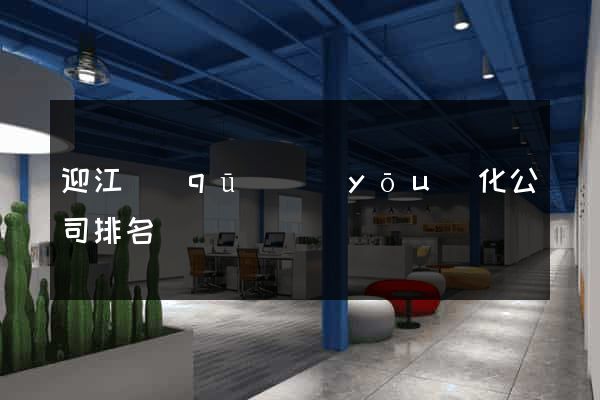 迎江區(qū)優(yōu)化公司排名