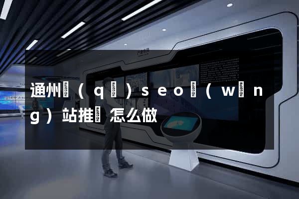 通州區(qū)seo網(wǎng)站推廣怎么做