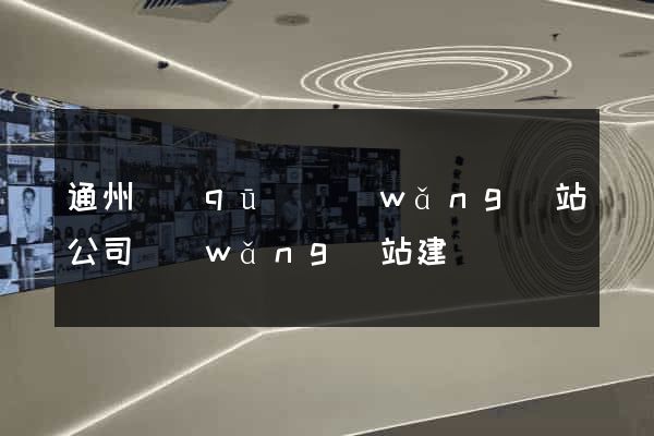 通州區(qū)網(wǎng)站公司網(wǎng)站建設