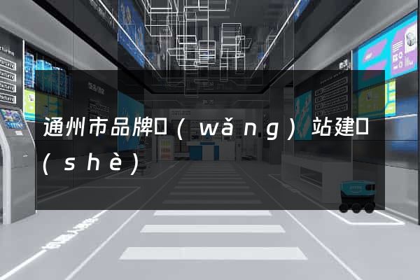 通州市品牌網(wǎng)站建設(shè)