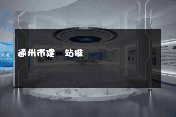 通州市建網站推廣