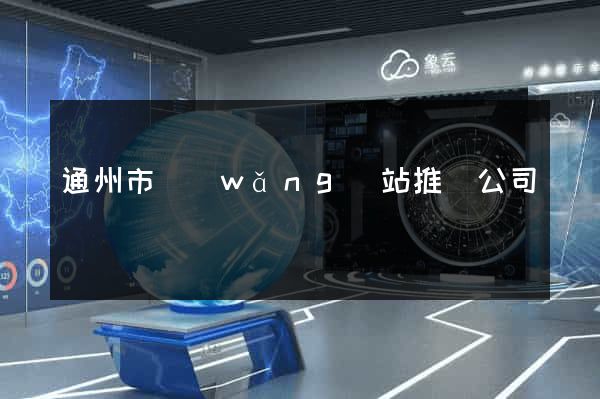 通州市網(wǎng)站推廣公司