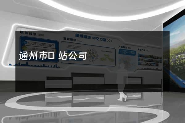 通州市網站公司
