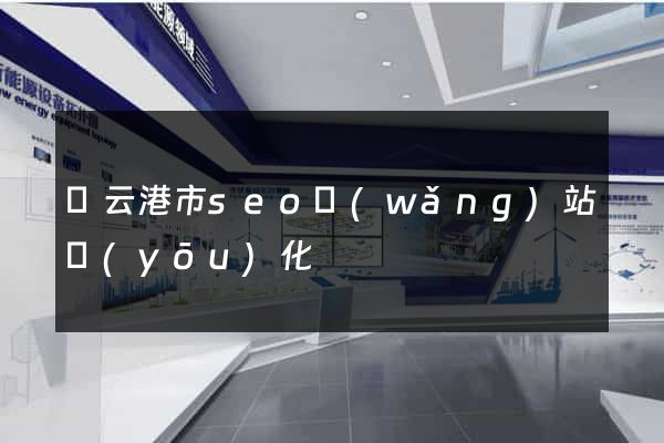連云港市seo網(wǎng)站優(yōu)化