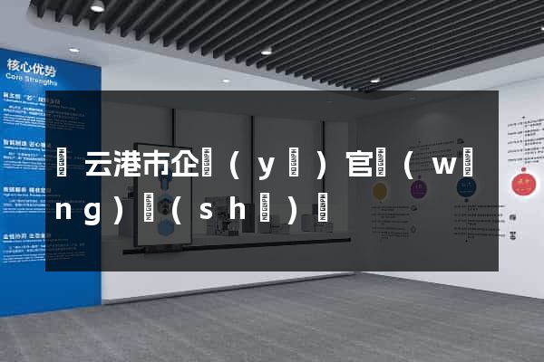 連云港市企業(yè)官網(wǎng)設(shè)計