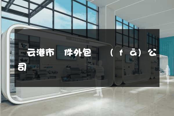 連云港市軟件外包開發(fā)公司