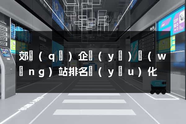 郊區(qū)企業(yè)網(wǎng)站排名優(yōu)化