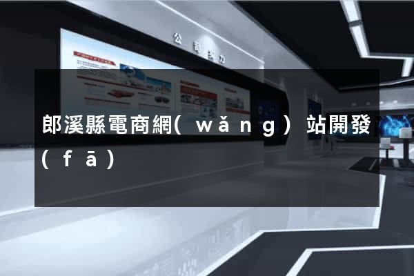 郎溪縣電商網(wǎng)站開發(fā)