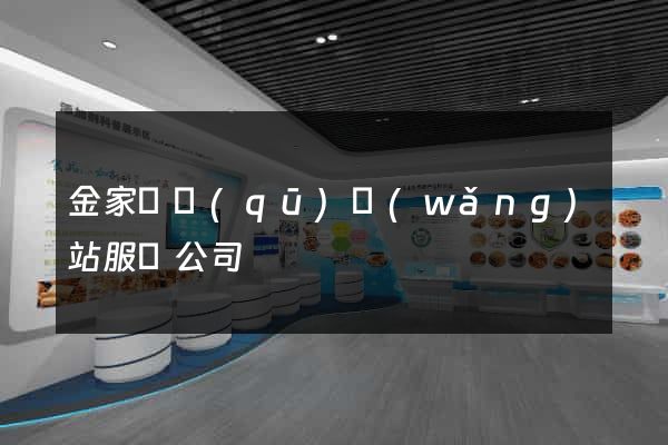 金家莊區(qū)網(wǎng)站服務公司