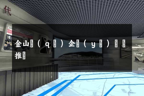 金山區(qū)企業(yè)網絡推廣