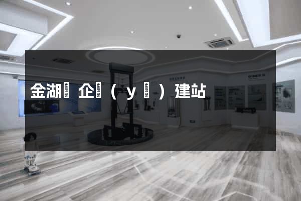 金湖縣企業(yè)建站