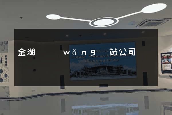 金湖縣網(wǎng)站公司