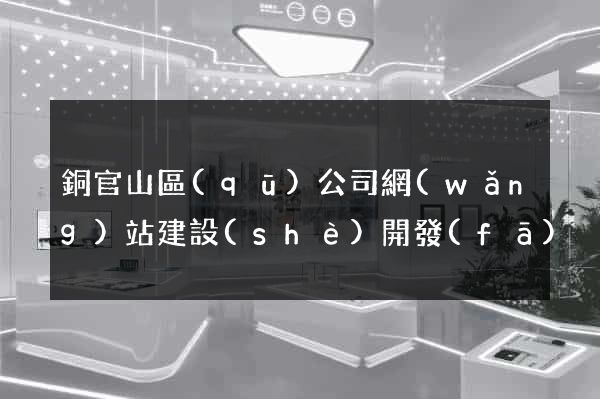 銅官山區(qū)公司網(wǎng)站建設(shè)開發(fā)