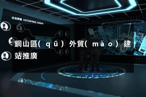 銅山區(qū)外貿(mào)建站推廣