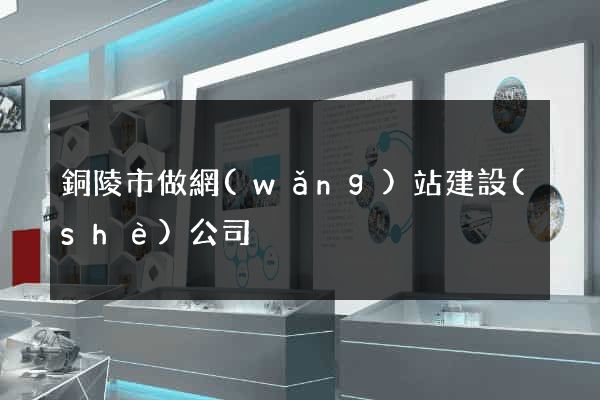 銅陵市做網(wǎng)站建設(shè)公司