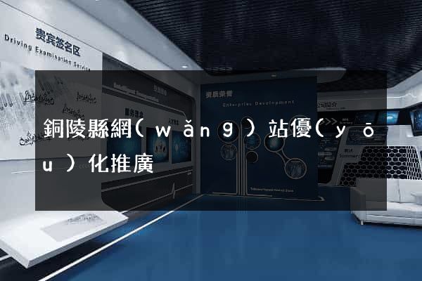 銅陵縣網(wǎng)站優(yōu)化推廣