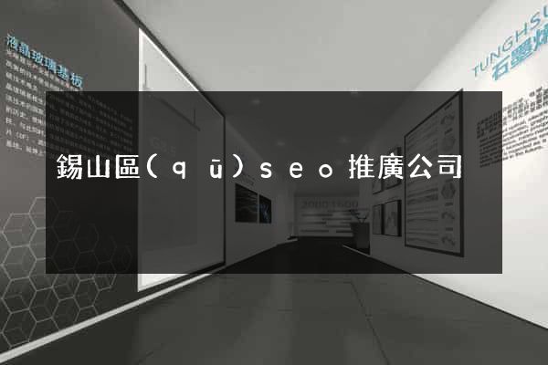 錫山區(qū)seo推廣公司