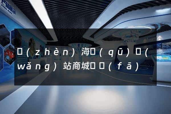 鎮(zhèn)海區(qū)網(wǎng)站商城開發(fā)