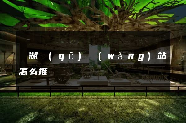 鏡湖區(qū)網(wǎng)站怎么推廣