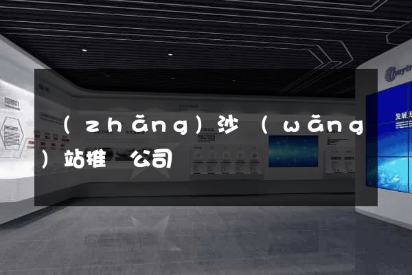 長(zhǎng)沙網(wǎng)站推廣公司