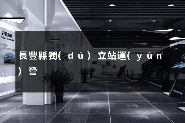 長豐縣獨(dú)立站運(yùn)營