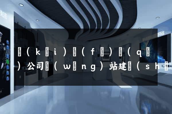 開(kāi)發(fā)區(qū)公司網(wǎng)站建設(shè)開(kāi)發(fā)