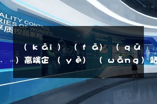 開(kāi)發(fā)區(qū)高端企業(yè)網(wǎng)站建設(shè)公司
