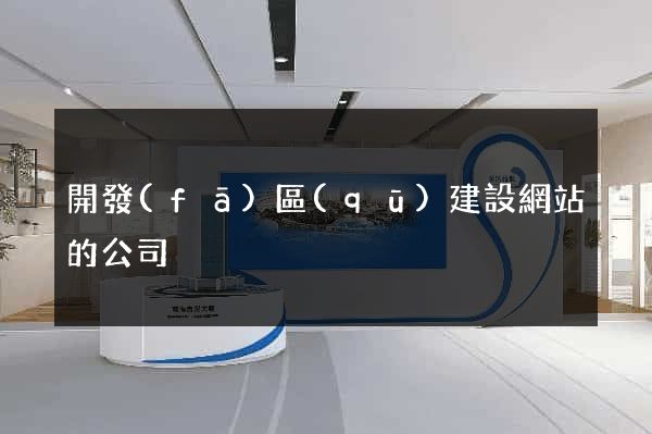 開發(fā)區(qū)建設網站的公司
