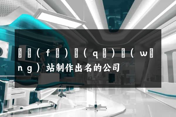 開發(fā)區(qū)網(wǎng)站制作出名的公司