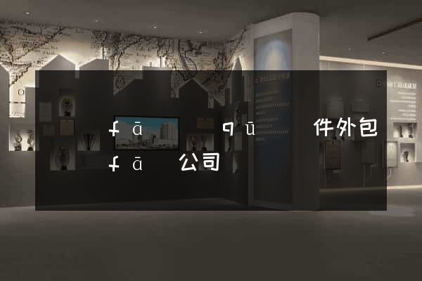 開發(fā)區(qū)軟件外包開發(fā)公司