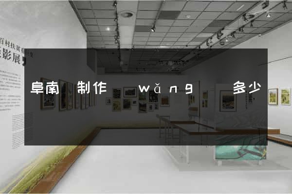 阜南縣制作網(wǎng)頁多少錢