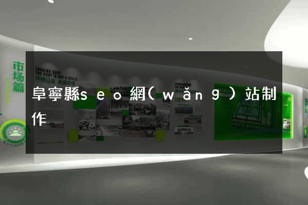 阜寧縣seo網(wǎng)站制作