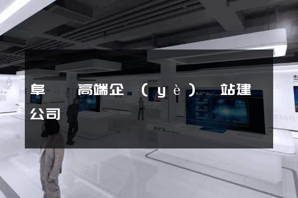 阜寧縣高端企業(yè)網站建設公司