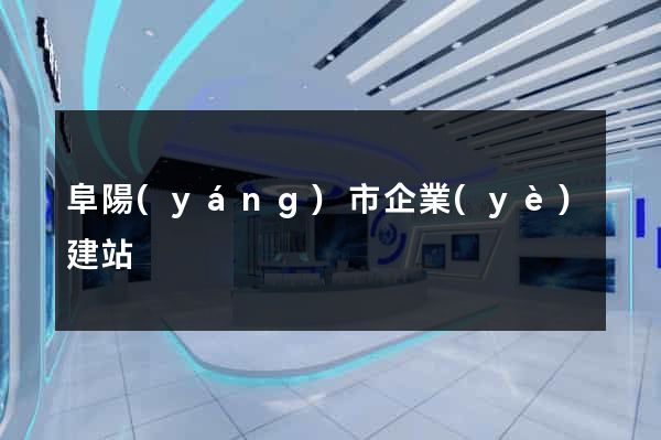 阜陽(yáng)市企業(yè)建站