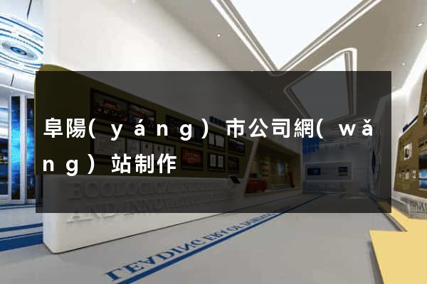阜陽(yáng)市公司網(wǎng)站制作