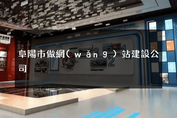 阜陽市做網(wǎng)站建設公司