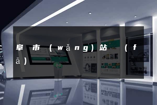 阜陽市網(wǎng)站開發(fā)