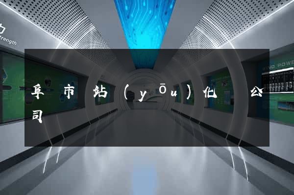 阜陽市網站優(yōu)化設計公司