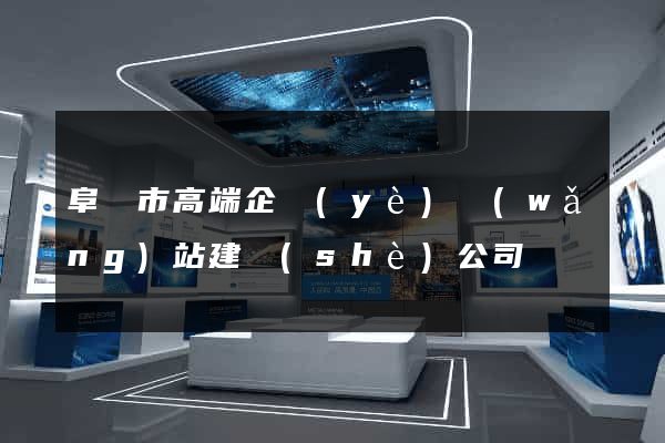 阜陽市高端企業(yè)網(wǎng)站建設(shè)公司