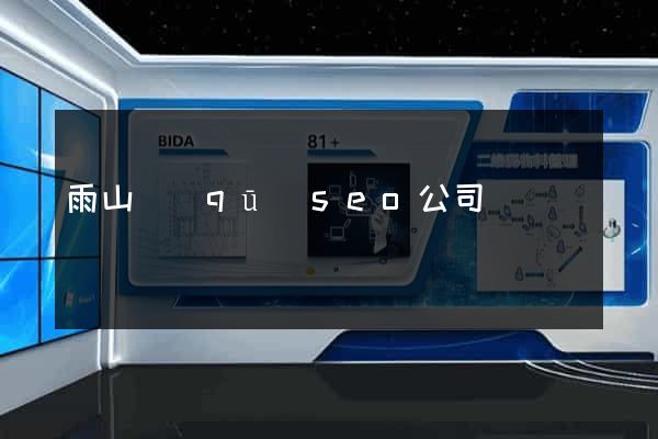 雨山區(qū)seo公司