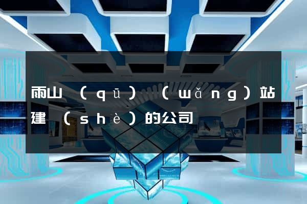 雨山區(qū)網(wǎng)站建設(shè)的公司